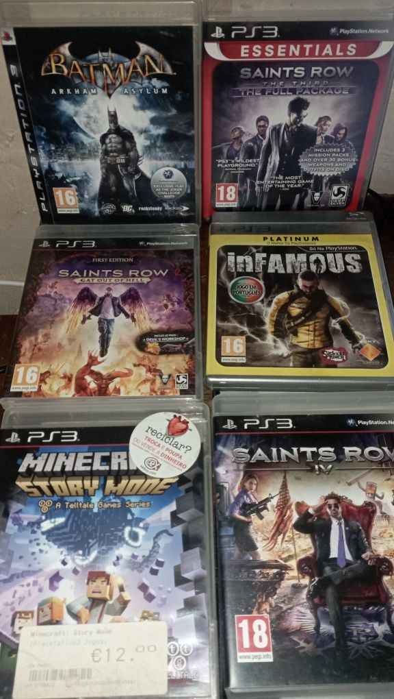 vendo  Jogos de ps3