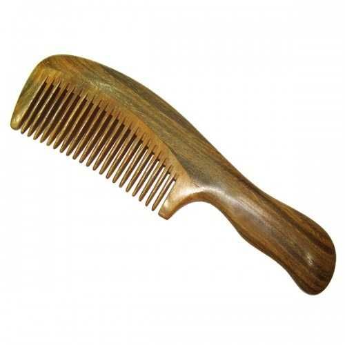 Расческа деревянная из натурального сандала для волос