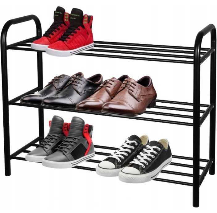 Szafka Na Buty Półka Regał Stojak - SOLIDNA WYTRZYMAŁA 100% METALOWA