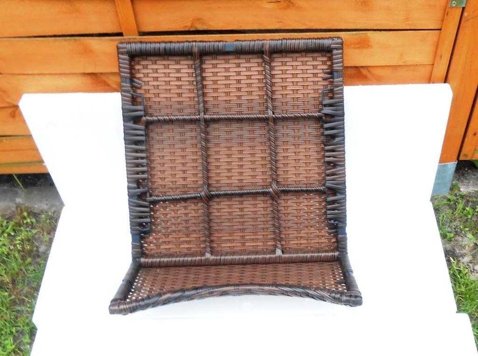 Rattan briun - krzesło ogrodowe element siedzisko jednoelementowe