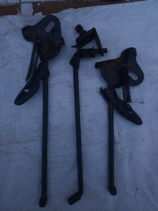 Подножки используют в основном на городских и комфортных велосипедах,