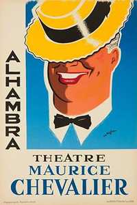 Cartaz original de Maurice Chevalier