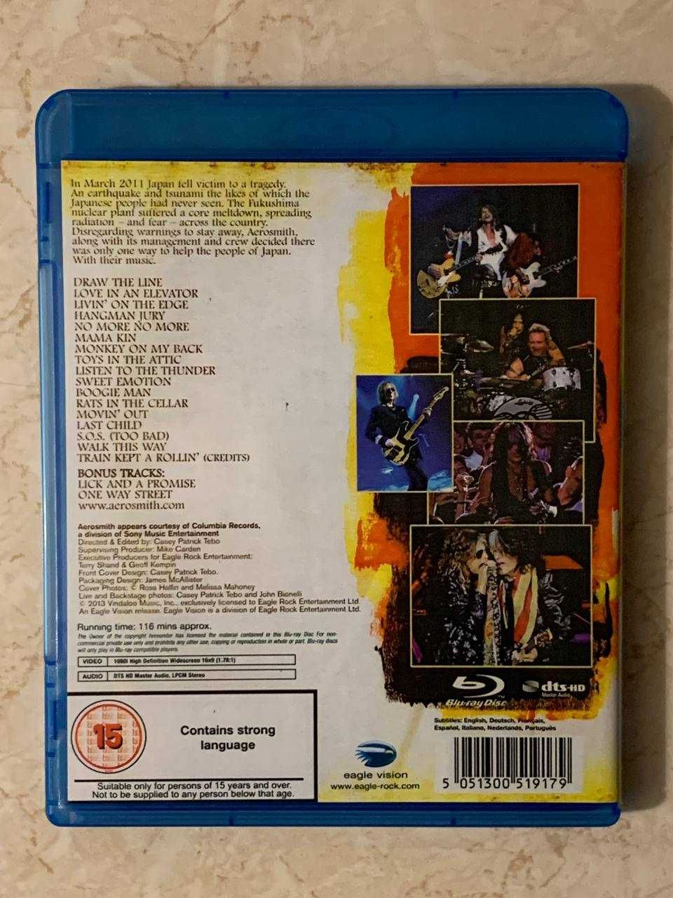Blu ray - Aerosmith Koncert