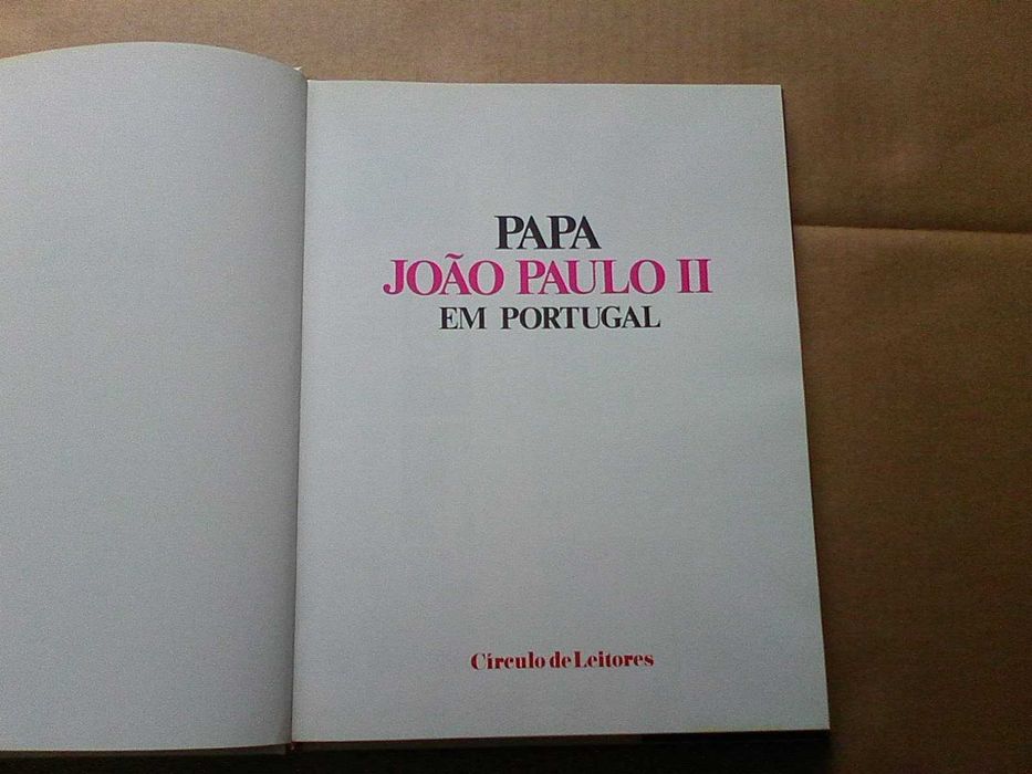 Papa João Paulo II em Portugal