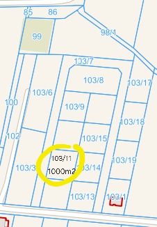 Działka budowlana uzbrojona  1000m2 KOŹMIN