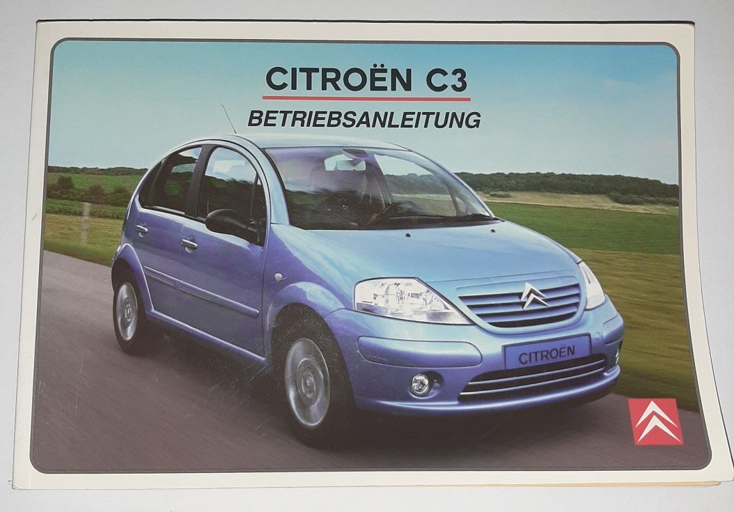 Citroën C3 - instrukcja w języku niemieckim