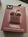Sluchawki Bluetooth Twins2 TIP rożowe