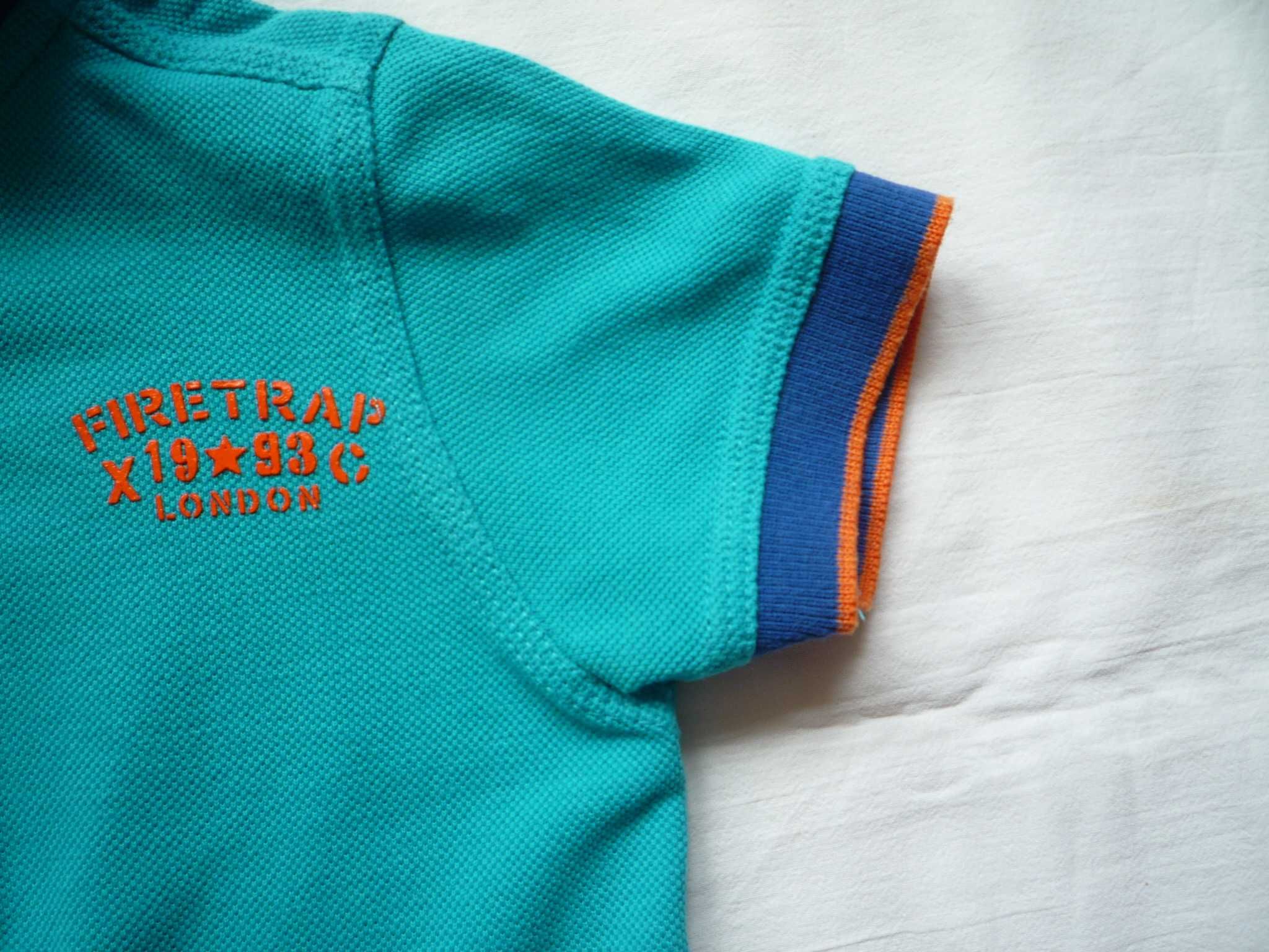 FIRETRAP r.92/98 Bluzka Polo Koszulka Bawełna Jak Nowa