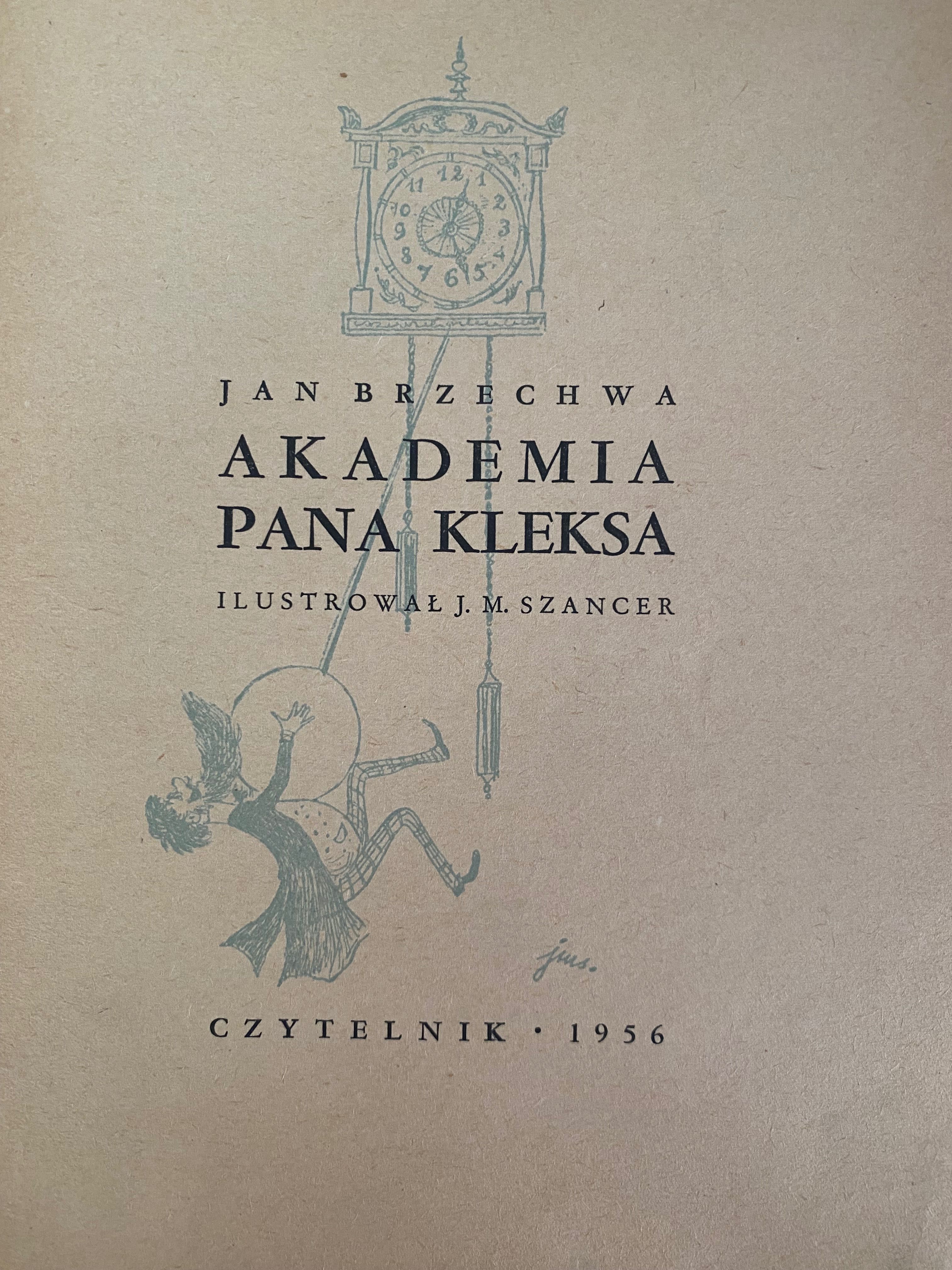 Jan Brzechwa, Akademia Pana Kleksa, 1956, Czytelnik