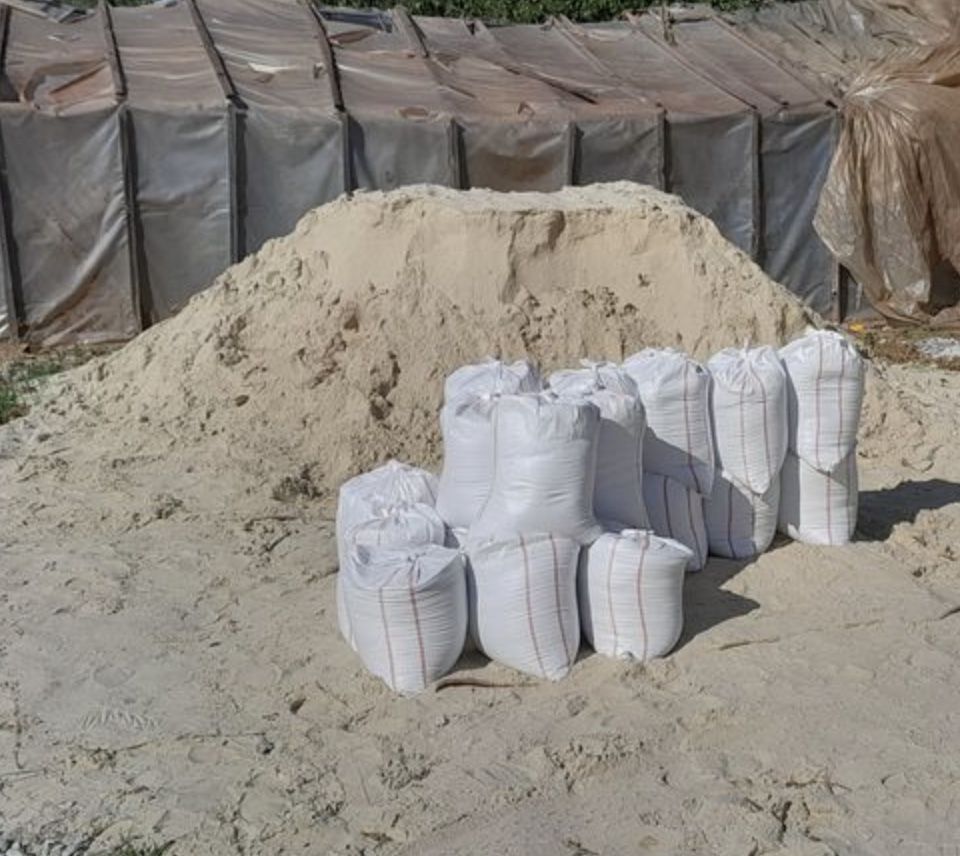 Песок щебень отсев цемент