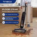 Tineco iFLOOR 5. Odkurzacz parowy na mokro i na sucho