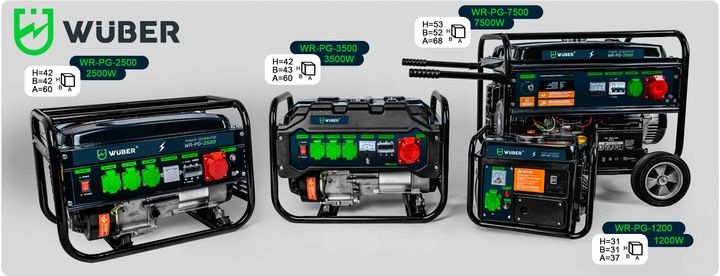 Agregat Prądotwórczy Generator Prądu 6,5km 2500w Avr