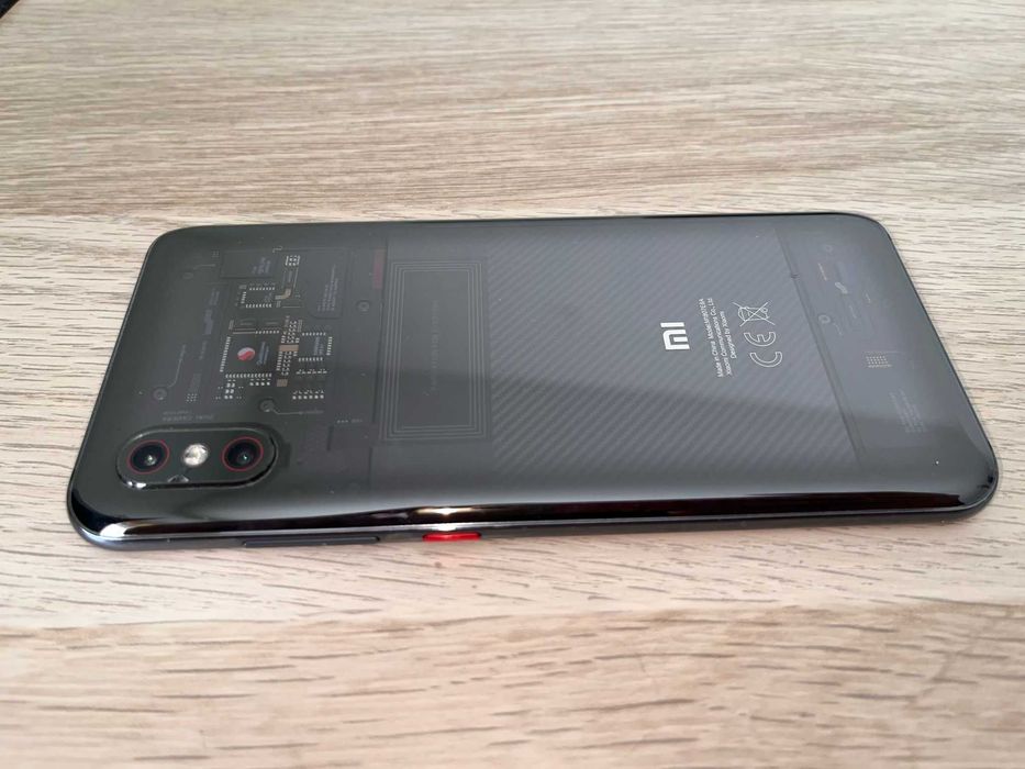 Telemóvel Smartphone Xiaomi Mi 8 Pro Black Transparent