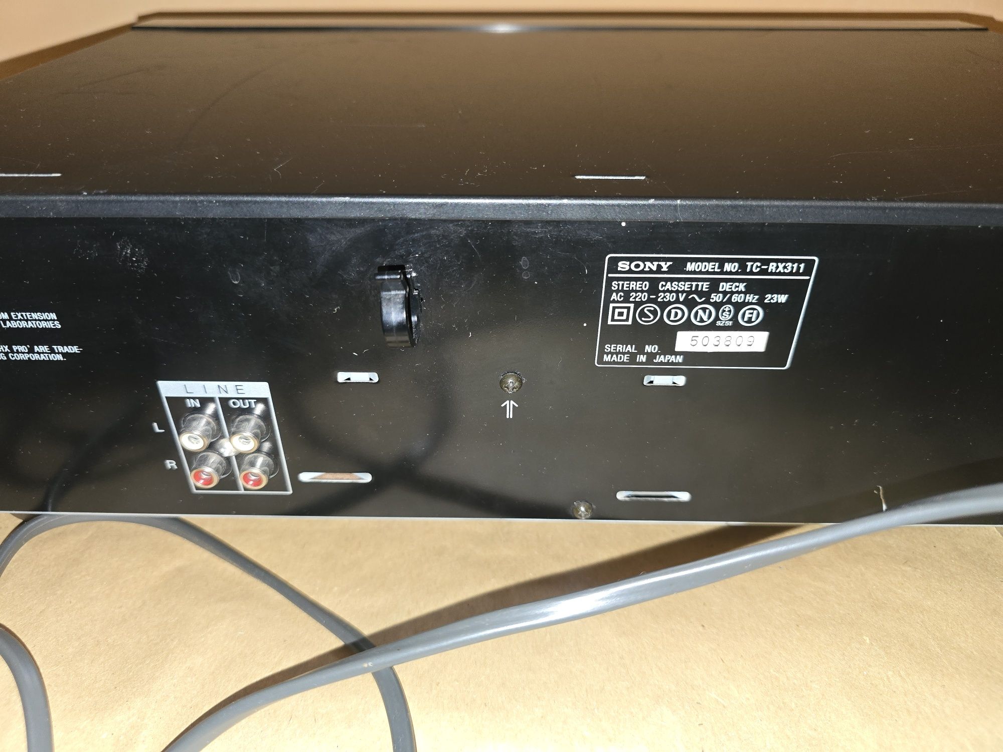 Касетна дека sony tc-rx 311