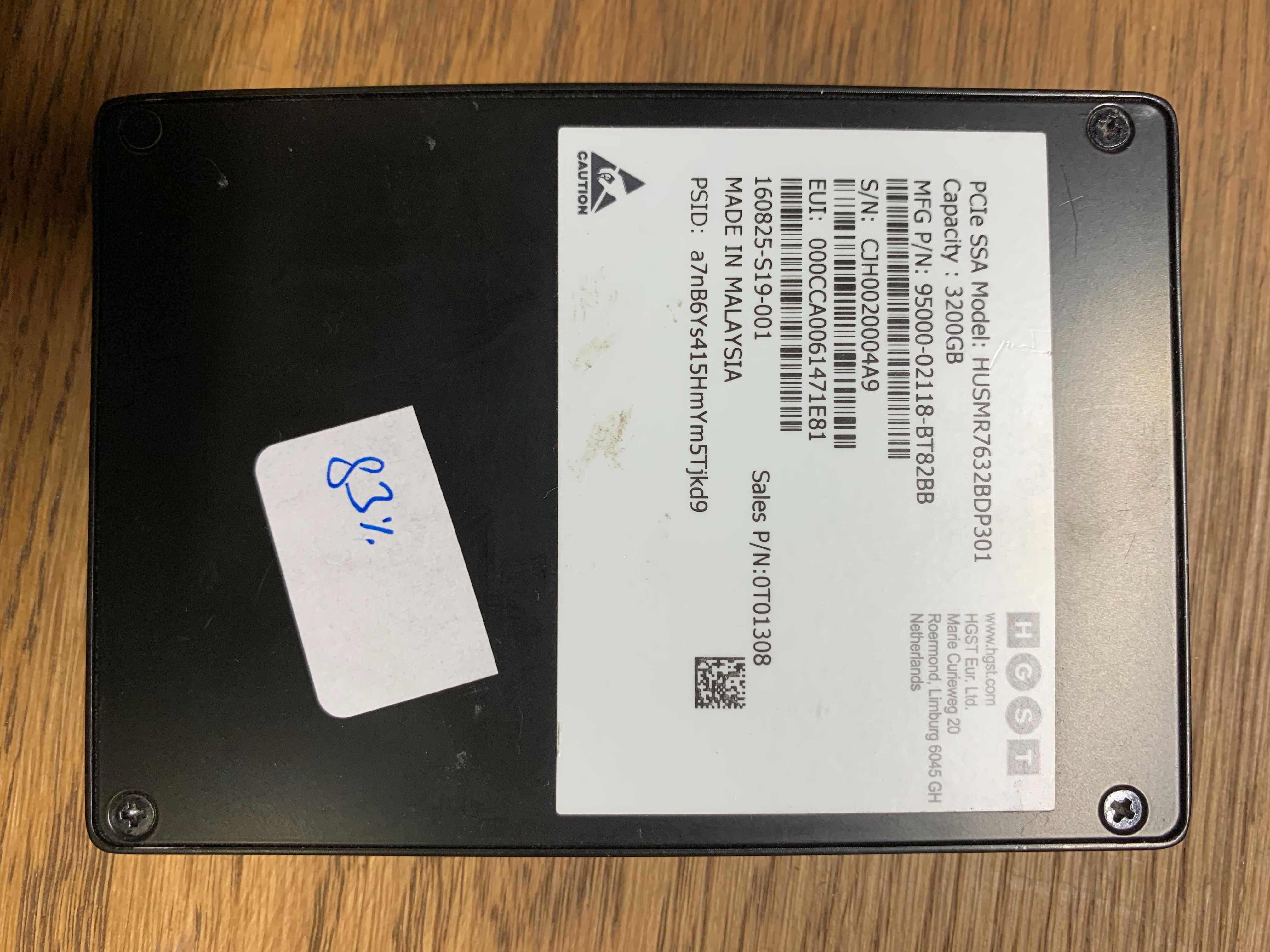 Продам NVME SSD HGST SN200 3.2Tb U.2