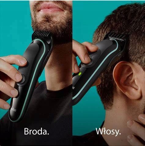 Braun zestaw do stylizacji 8w1 MGK3441 do brody  włosów trymer golarka