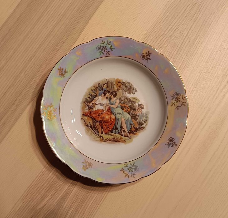 Тарелки сервиза Мадонна набор 6шт фарфор 24см