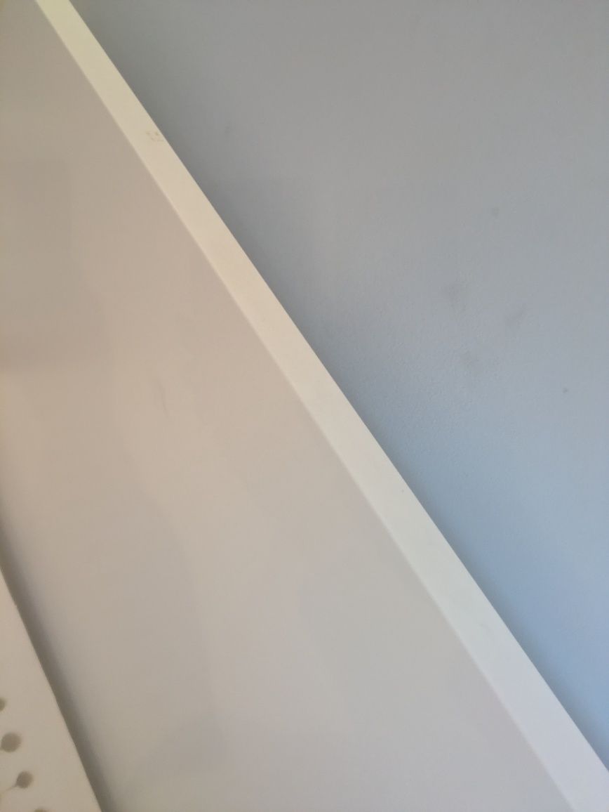 Łóżko Ikea Malm białe 160 x 200 ze stelażem i materacem