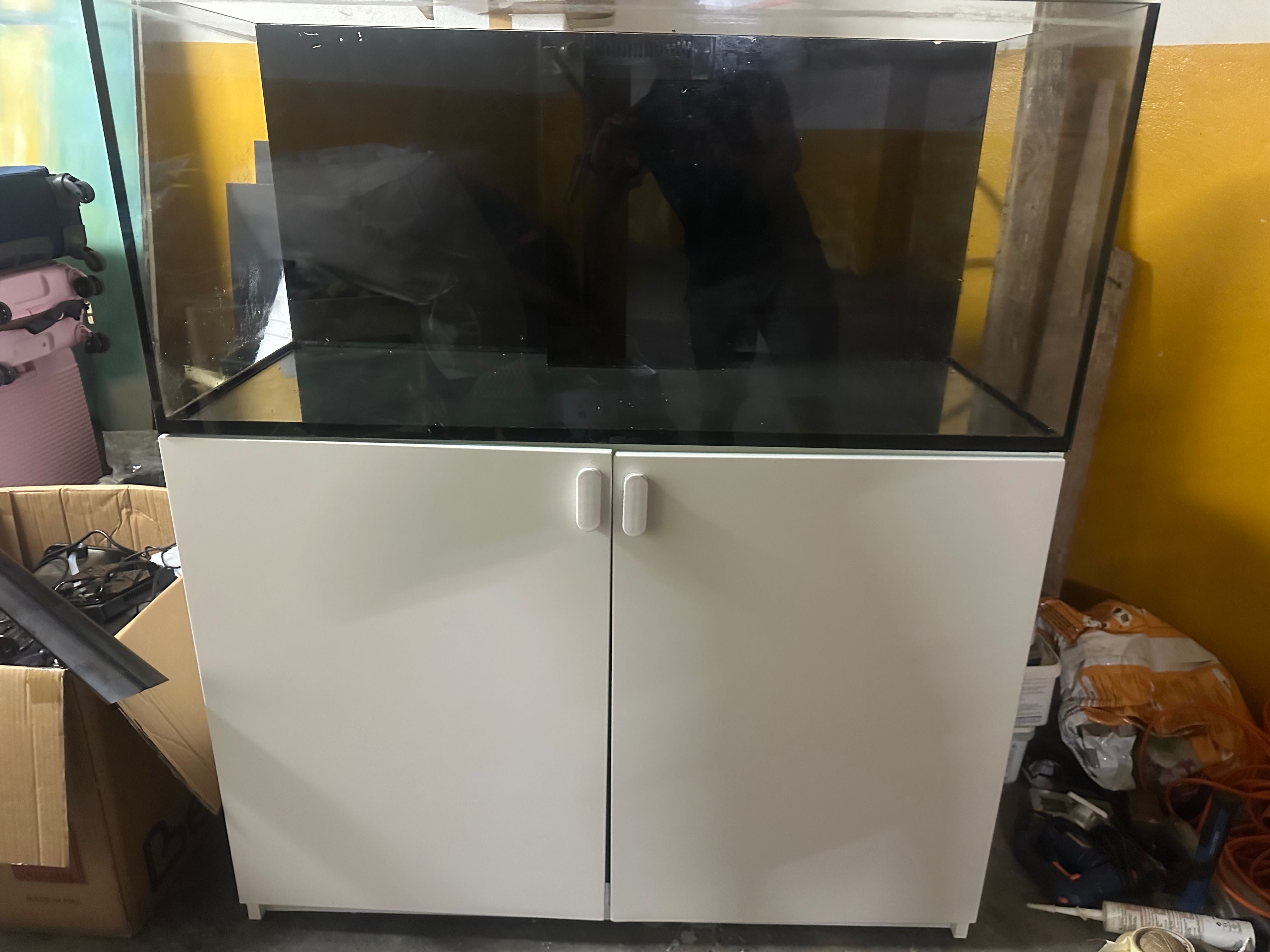Red Sea reefer 350 aquarium , sump , stand and pipes
