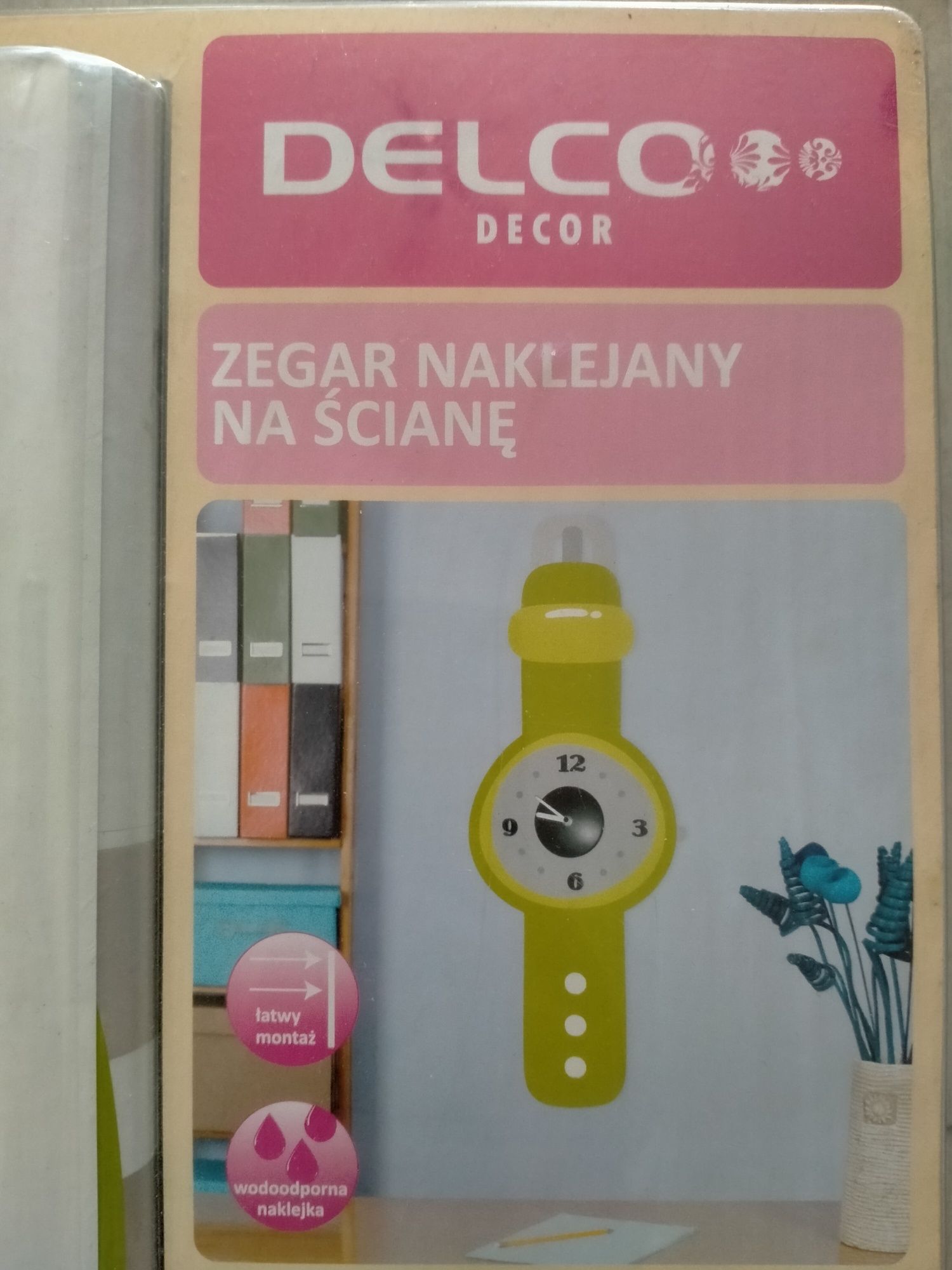 NOWY Zegar dekoracyjny na scianę