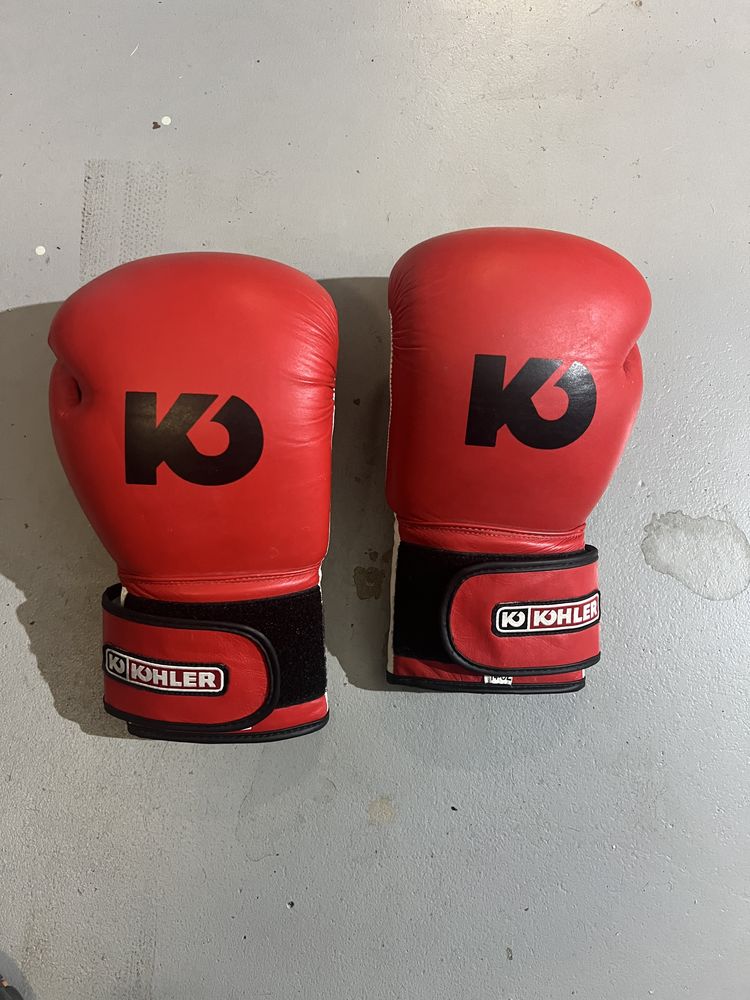 Halteres de agua e luvas boxe 14lbs