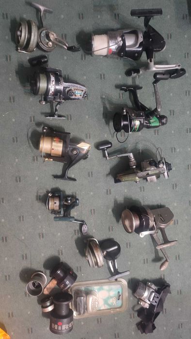 Lote 9 Carretos de Pesca