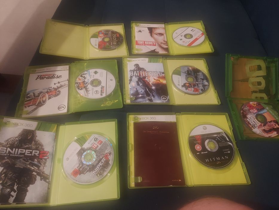 Gry na x box 360,x box one 5 zł szt