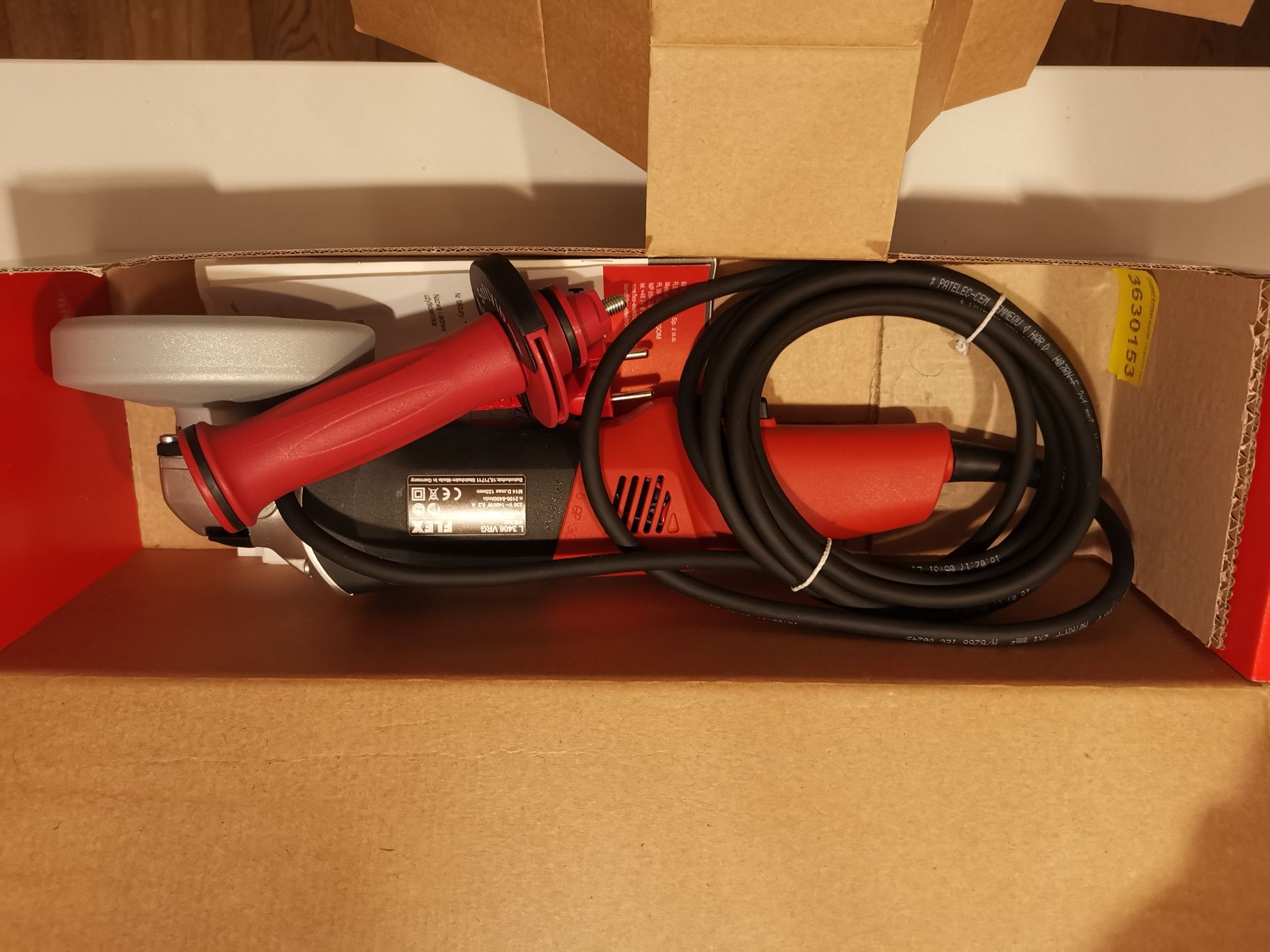 Szlifierka FLEX L 3406 VRG 125 nowa z funkcją polerki