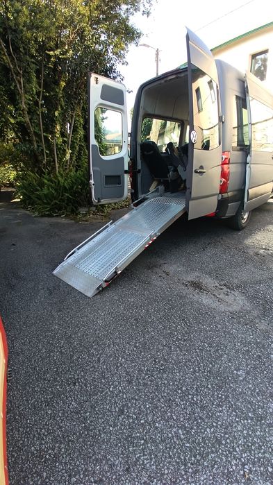 Rampa de alumínio para cadeira de rodas ou motos até 250kg