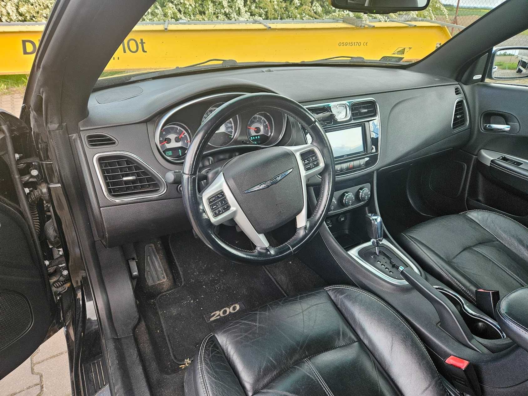 Chrysler 200 3,6 V6 Cabrio zadbany, niski przebieg