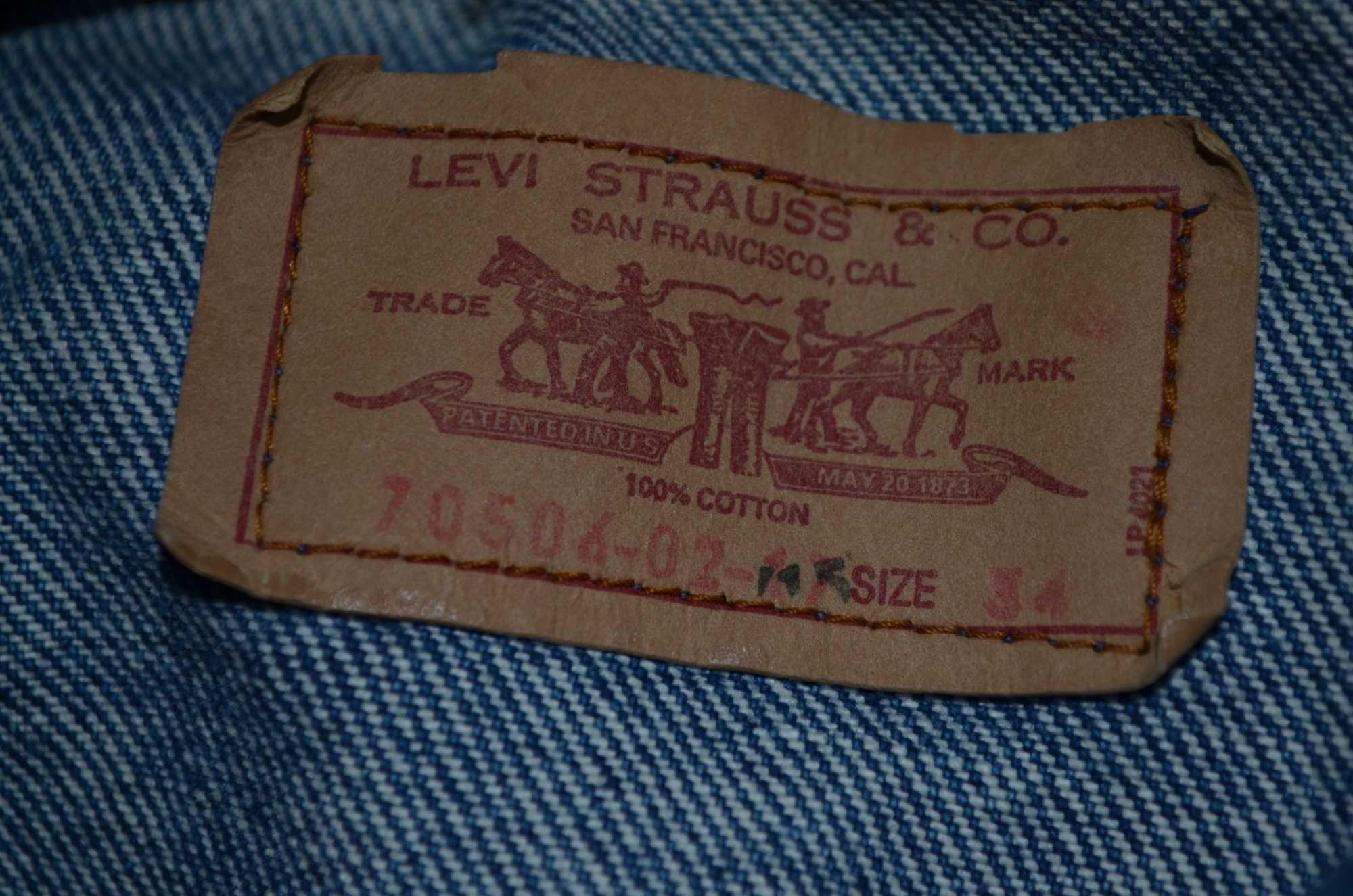 Джинсовка Vintage Levi's Trucker Jean Jacket Women's Size 34 (XS)