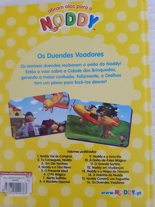Livro infantil Noddy