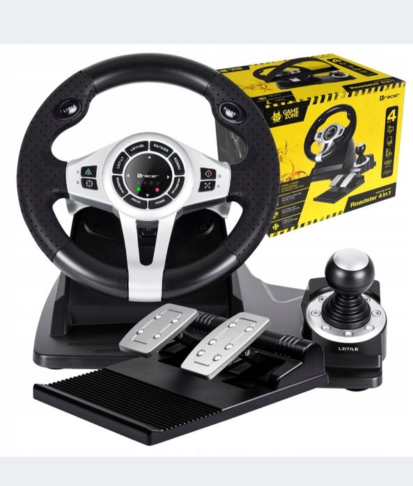 Kierownica TRACER Roadster 4 w 1 do gier