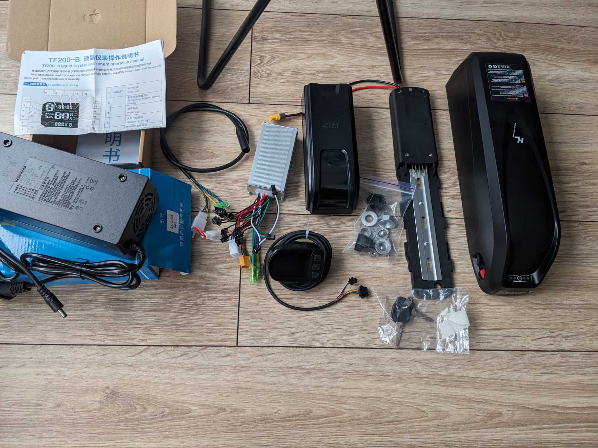 Комплект для електровелосипеда 750w 48v 15ah Bafang Повний комплект!