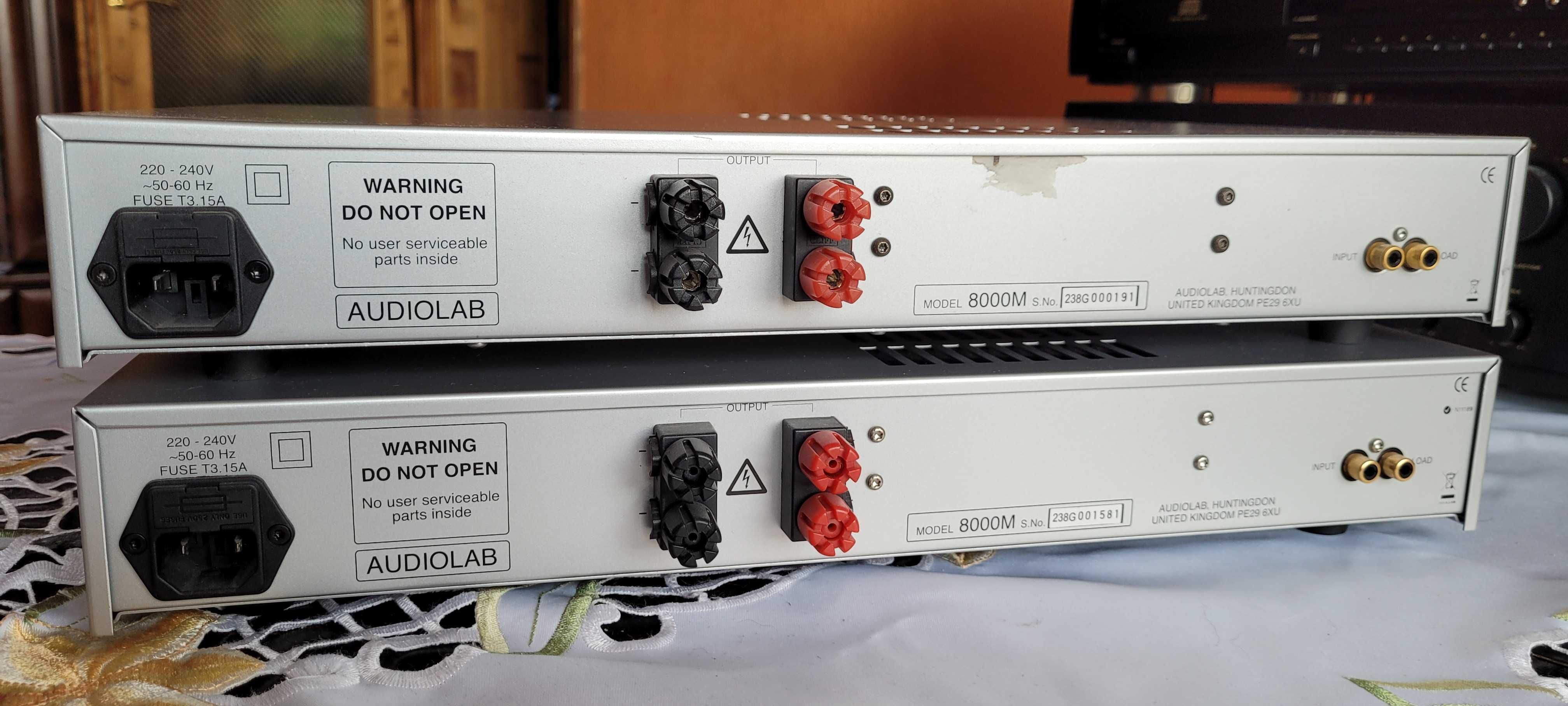 Audiolab 8000m Końcówka mocy 2 sztuki
