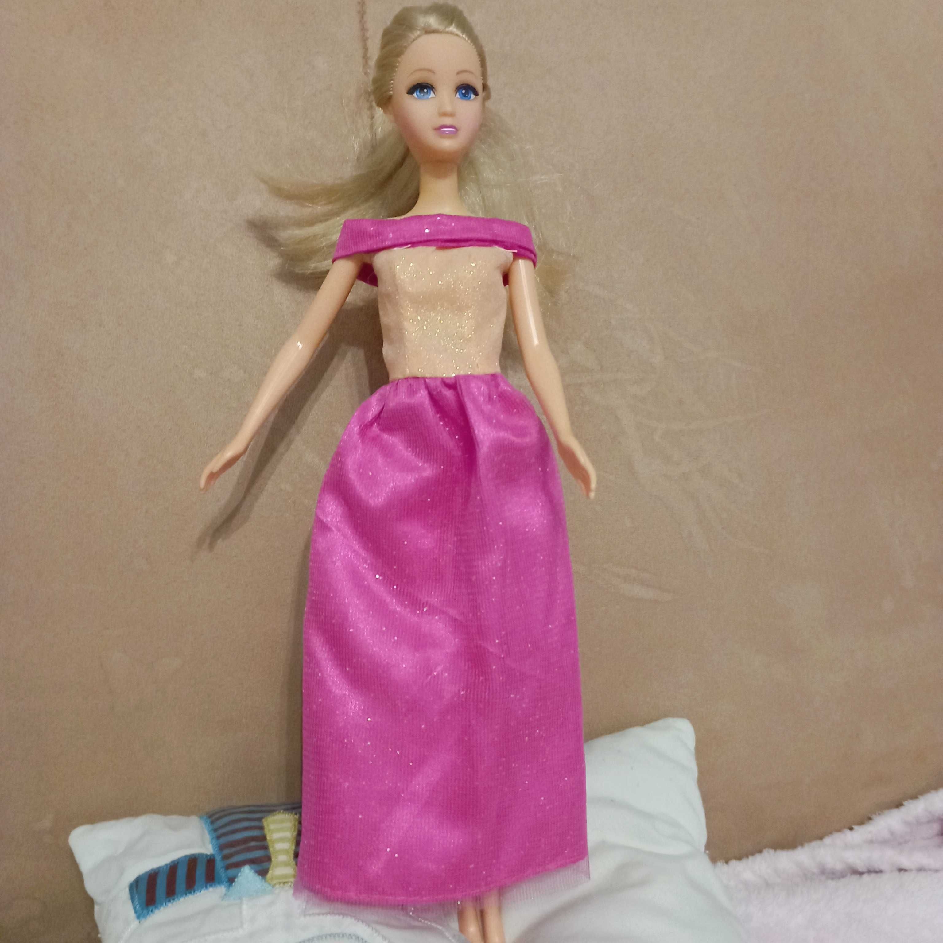 Sukienka wieczorowa dla lalki Barbie 30cm