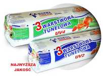 Folia tunelowa UV4 6x33m. ogrodnicza szklarnia