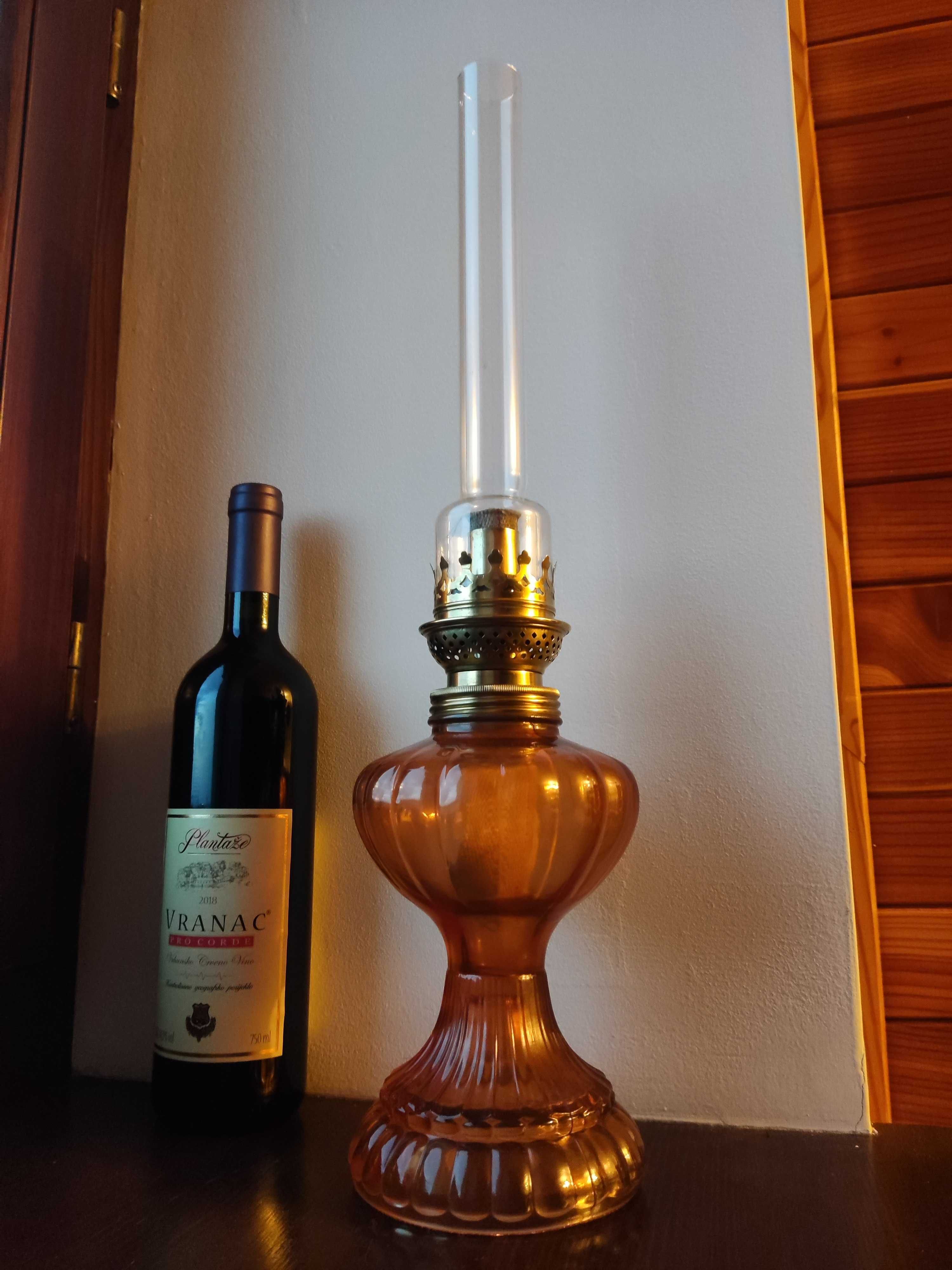 Szklana lampa naftowa nr 72