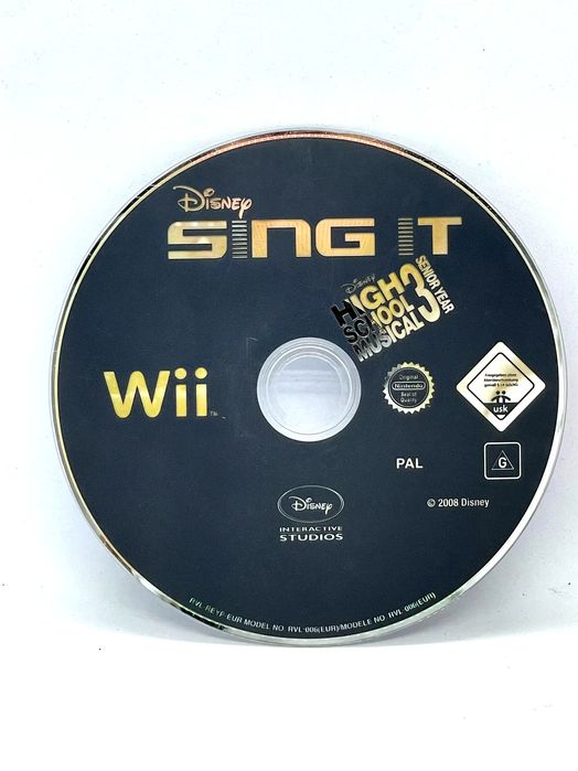 Disney Sing It High School Musical 3 Nintendo Wii (sama gra)