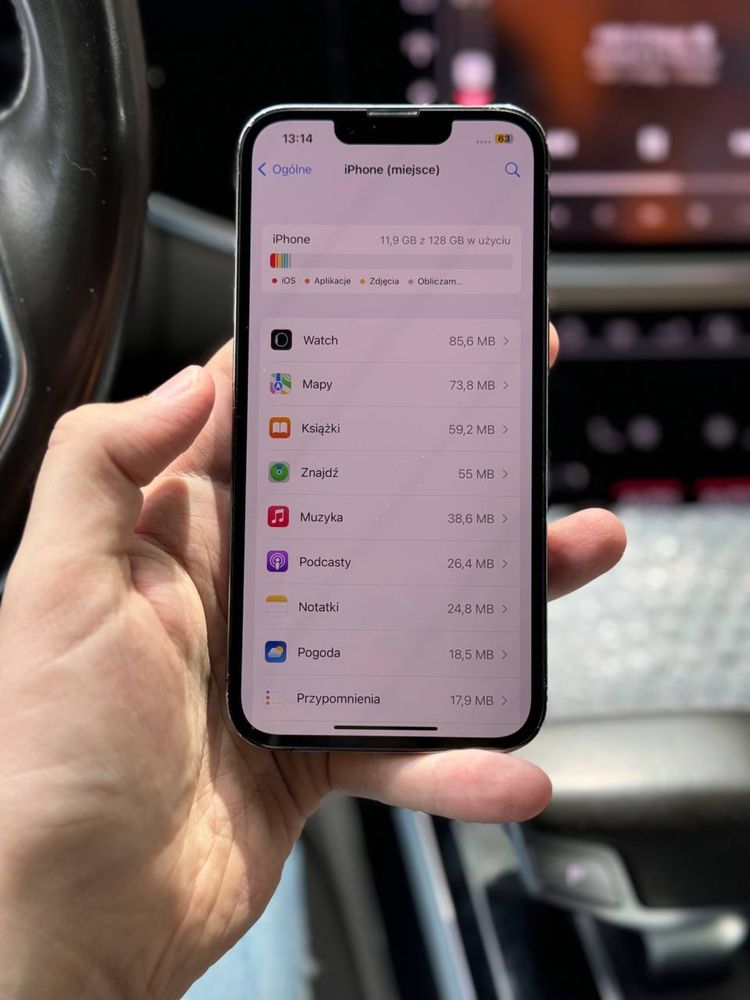 iPhone 13 pro 128gb Space Gray Bateria 92% Gwarancja
