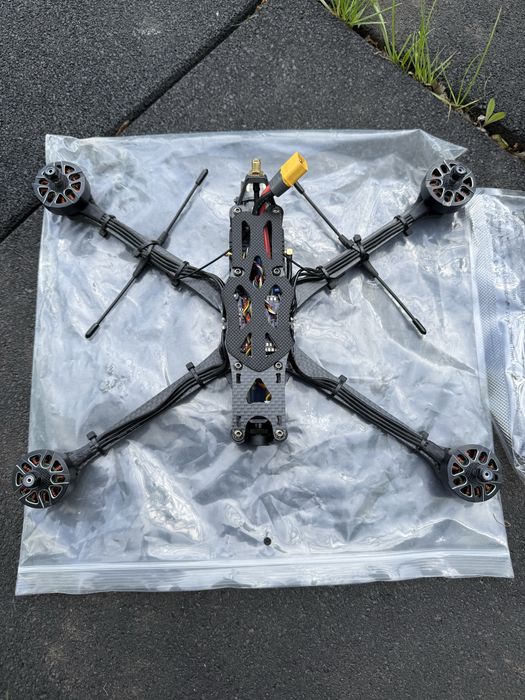 Fpv дрон 7inch, 5.8G 2.5w, elrs 915,