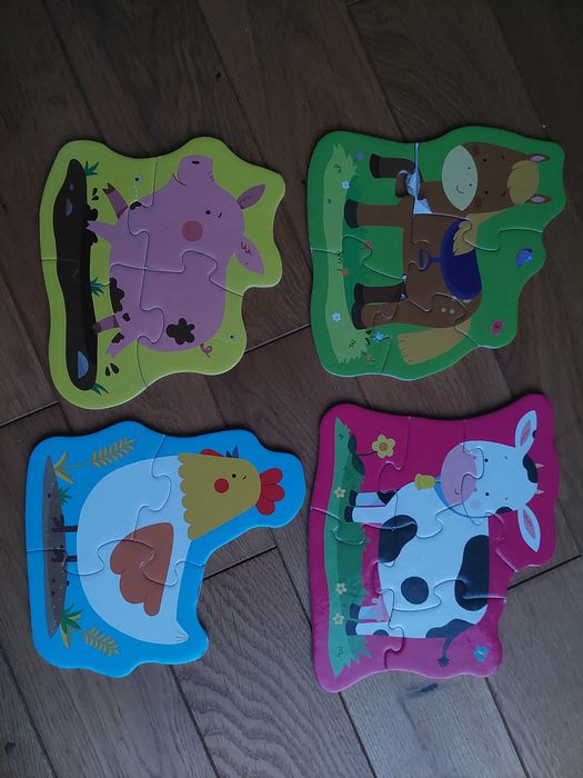 Puzzle, pierwsze puzzle