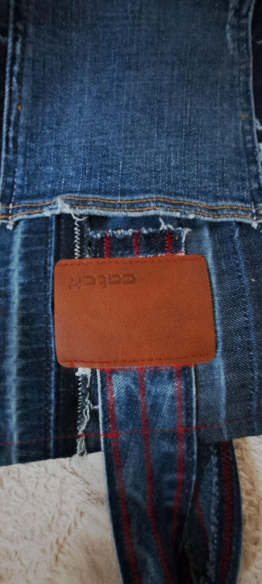 Torba jeansowa oryginał handmade eko