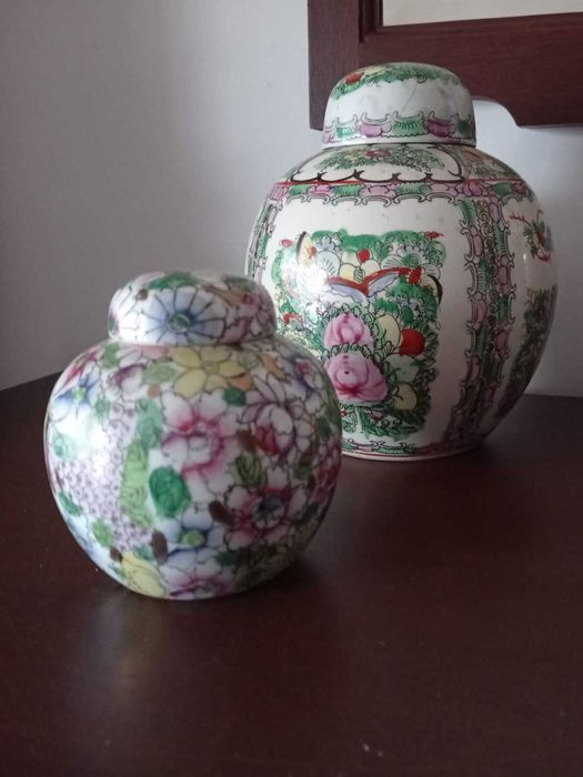 Conjunto de potes Orientais