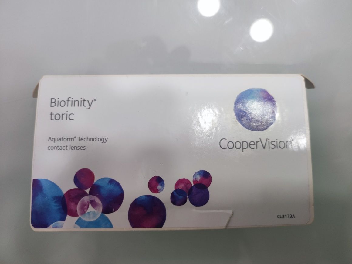 Контактные линзы Biofinity CooperVision Астигматика