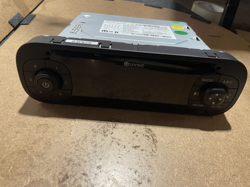 Fiat panda III radio uconnect bluetooth F139BT sprawne ładne