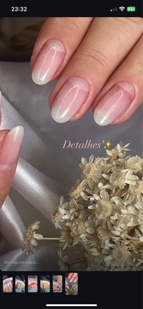 Alongamento de unhas
