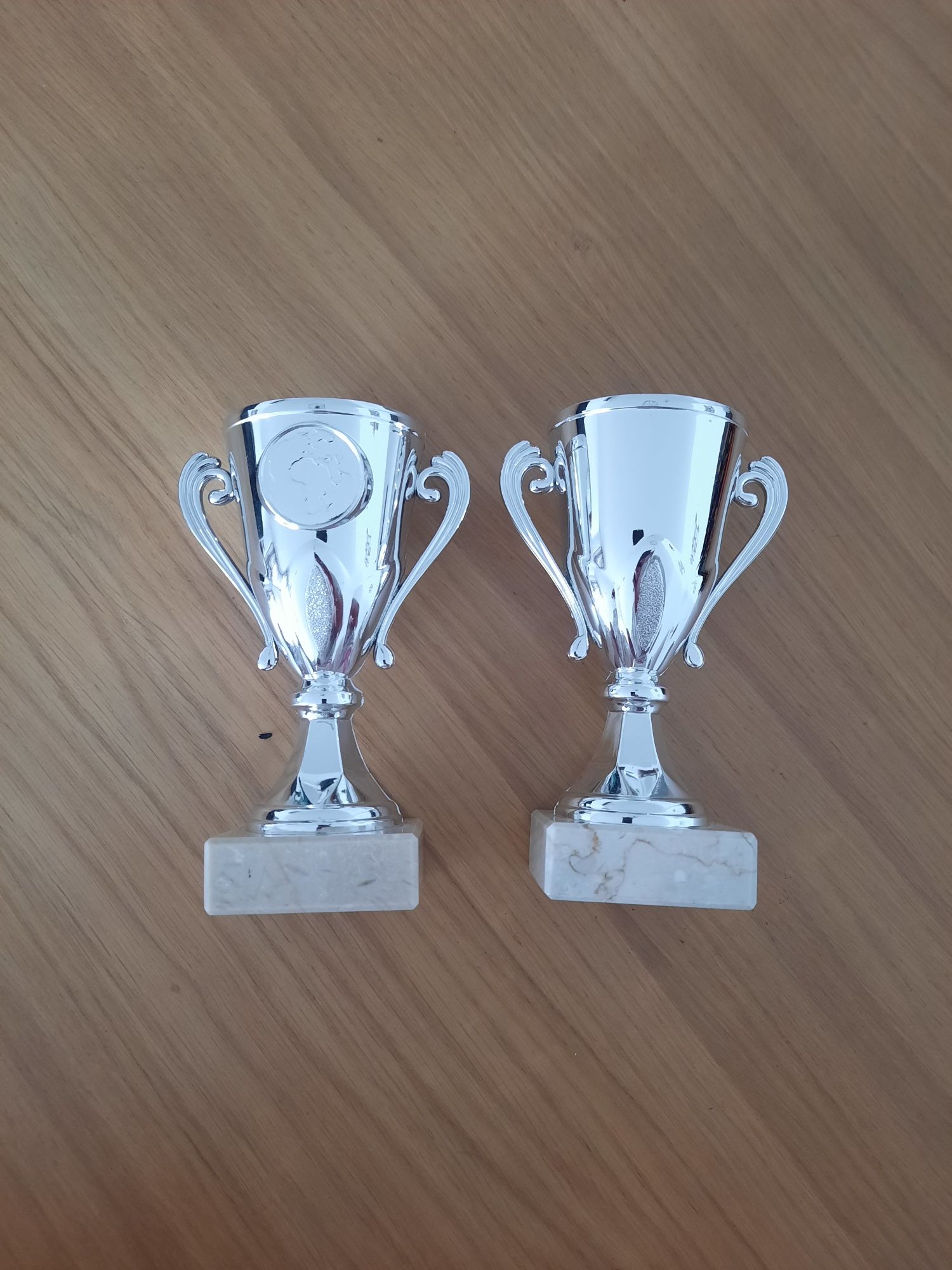 2 taças premiação 13 cm