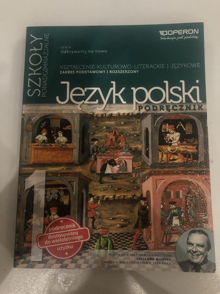 Podręcznik do języka polskiego dla szkół ponadgimnazjalnych wyd.Operon