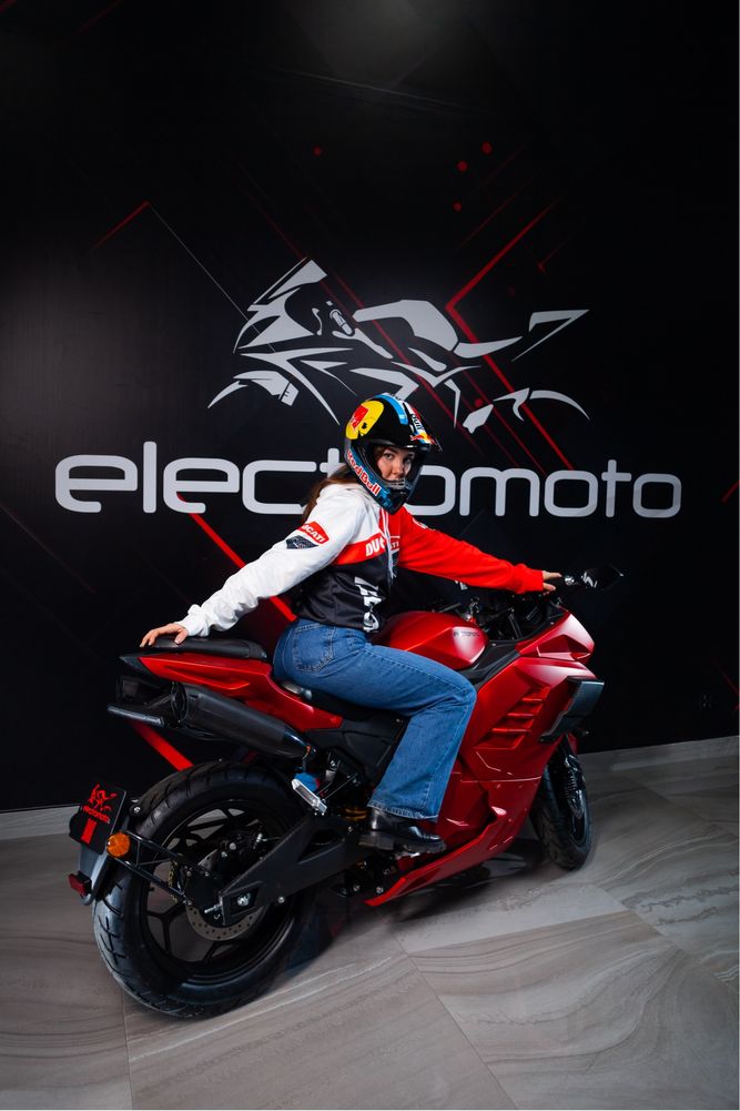 Електромотоцикл Ducati Panigale+ Ланцюг 3000Вт